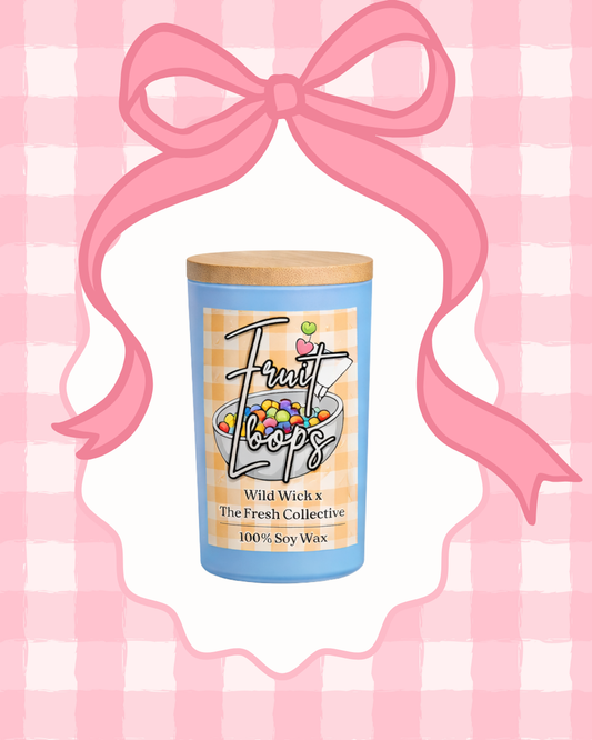 Fruit Loops Candle
