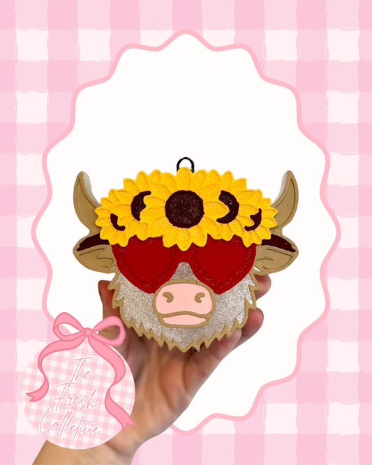 Sunflower Cow