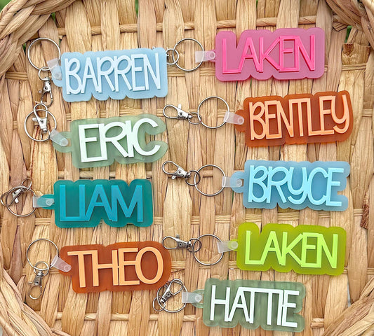 Name Keychains
