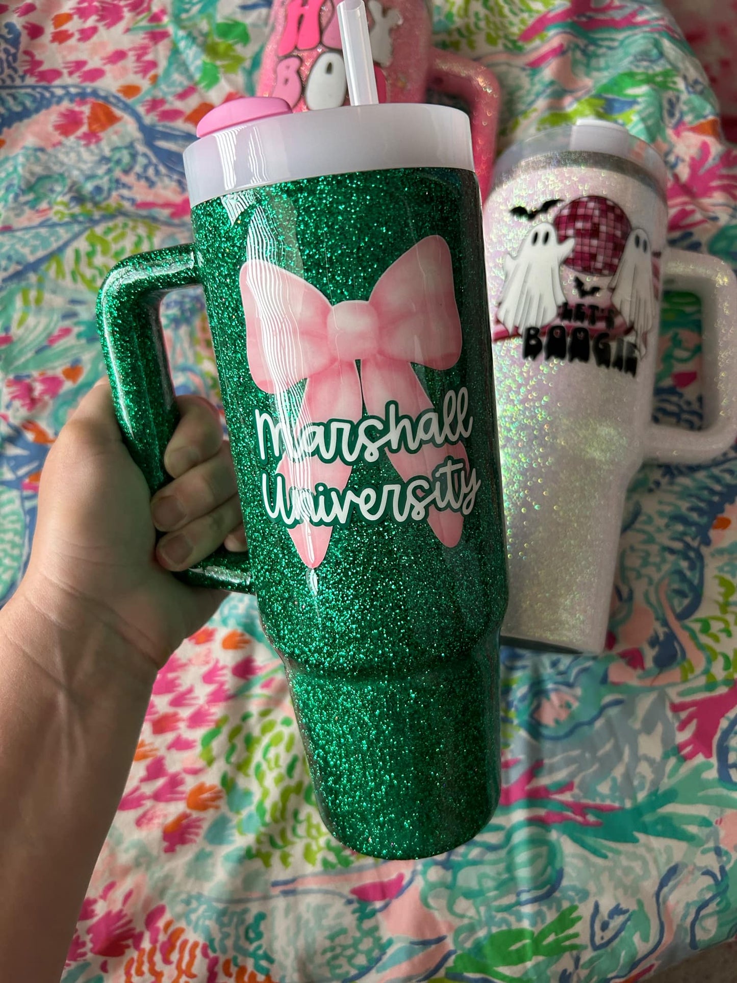 Glittered Tumbler