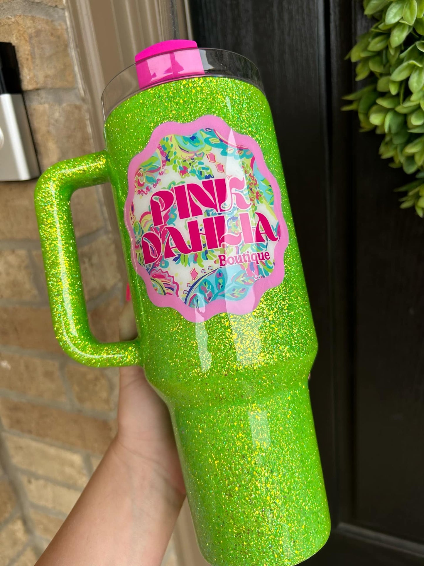 Glittered Tumbler